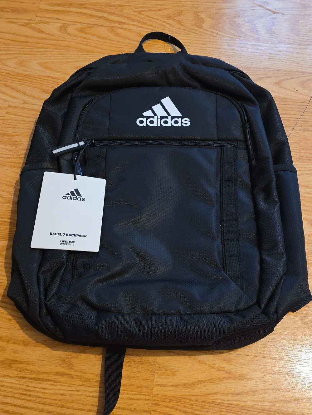 adidas Black Excel 7 Backpack